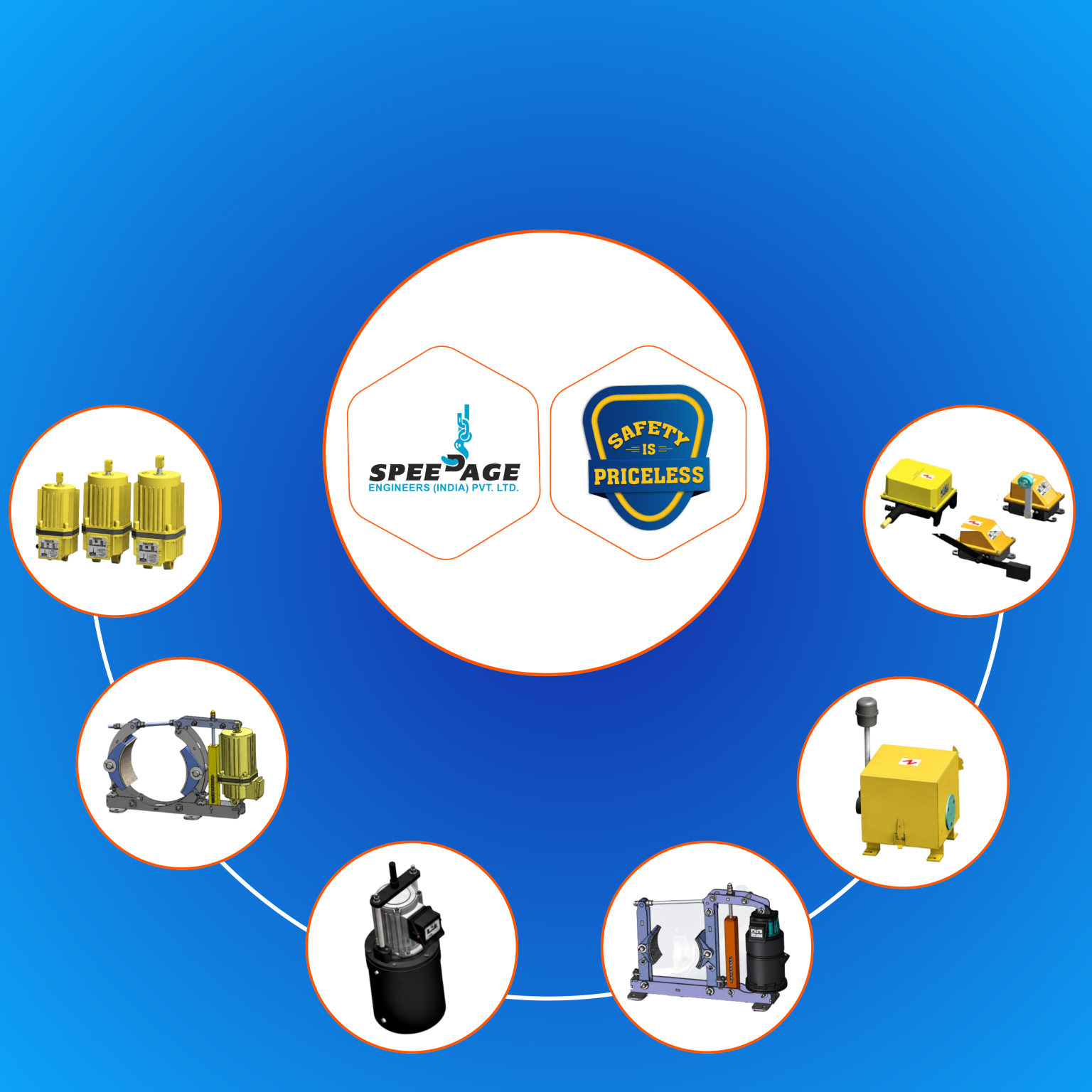 Speedage Engineers EOT Crane Control Gear Equipment